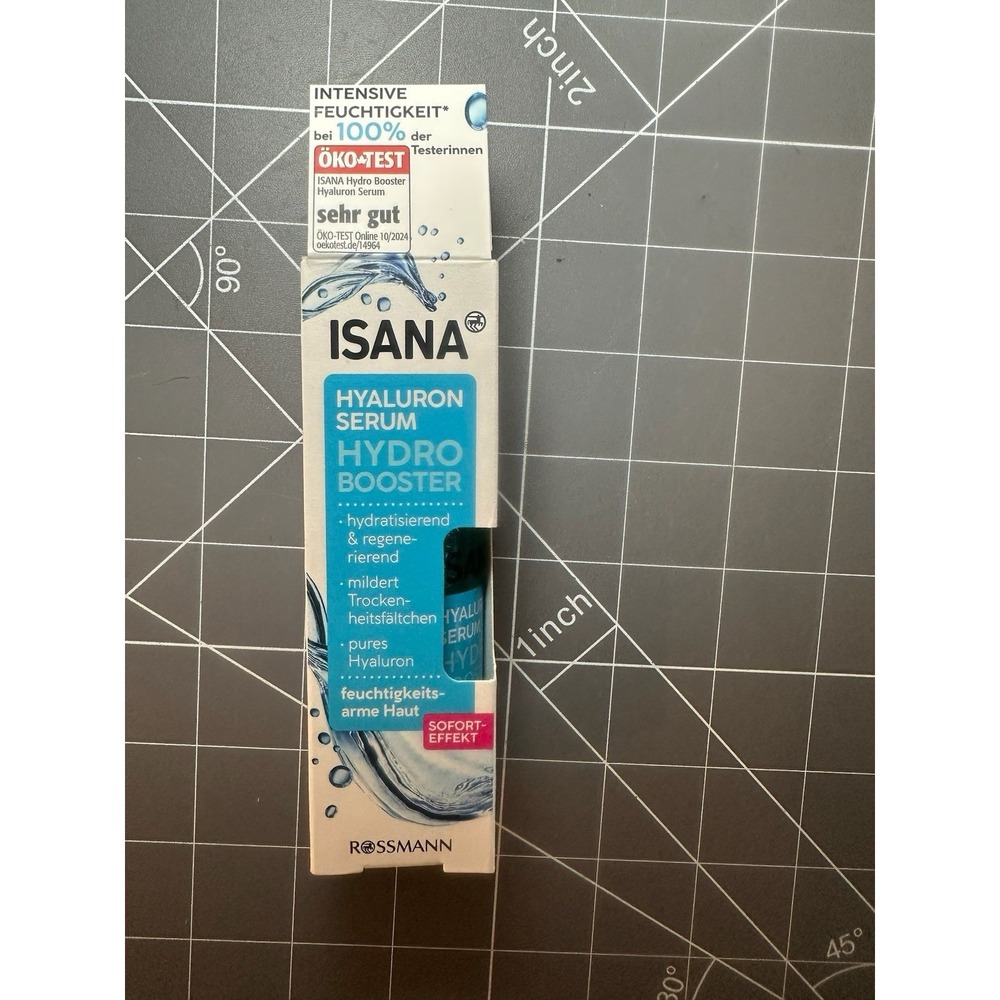 ISANA Hyaluron Serum Hydro Booster Germany Rossmann Moisturizing Face Serum 30ml